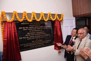 Inauguration Ceremony of the Court of the Civil Judge-cum-Judicial Magistrate  Jorethang Sub-Division South Sikkim on 26th May, 2019