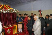 Foundation Stone Laying Ceremony of the New High Court Building at Sokeythang, Gangtok on 1st December, 2023